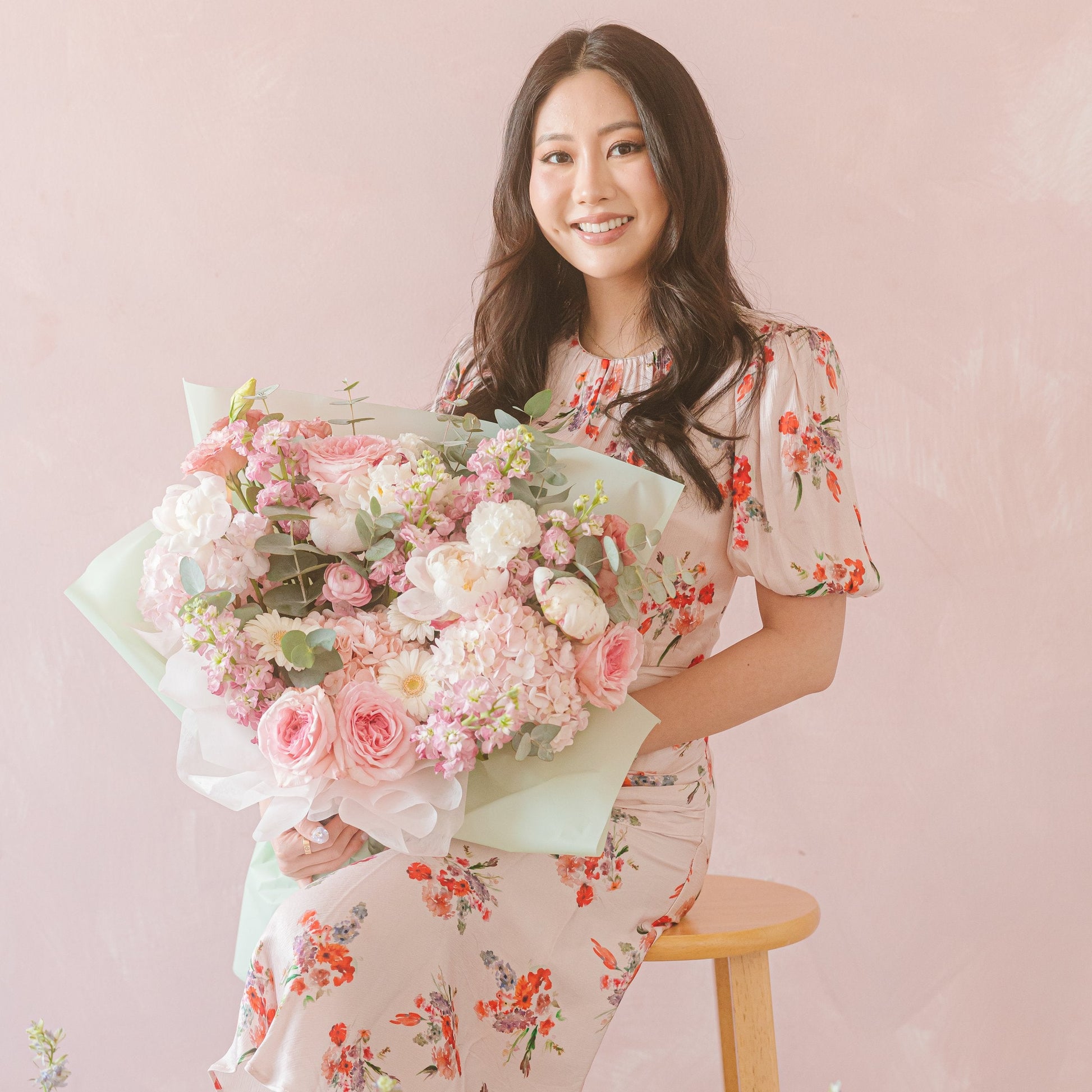 Strawberry Matcha Bouquet